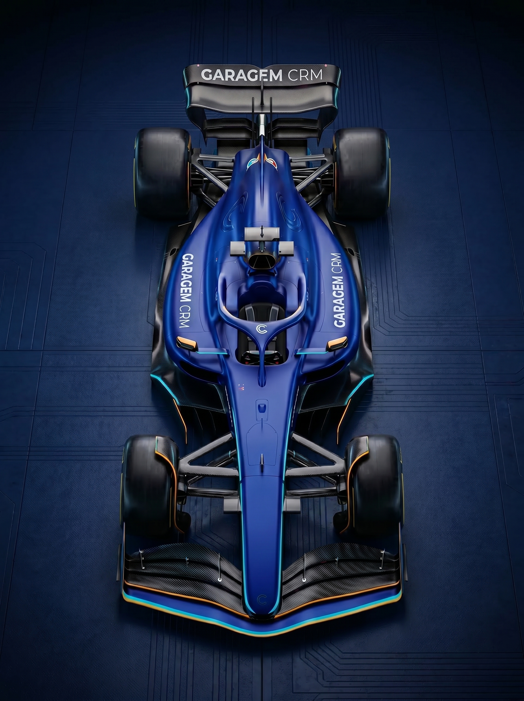 F1 car — Garagem CRM